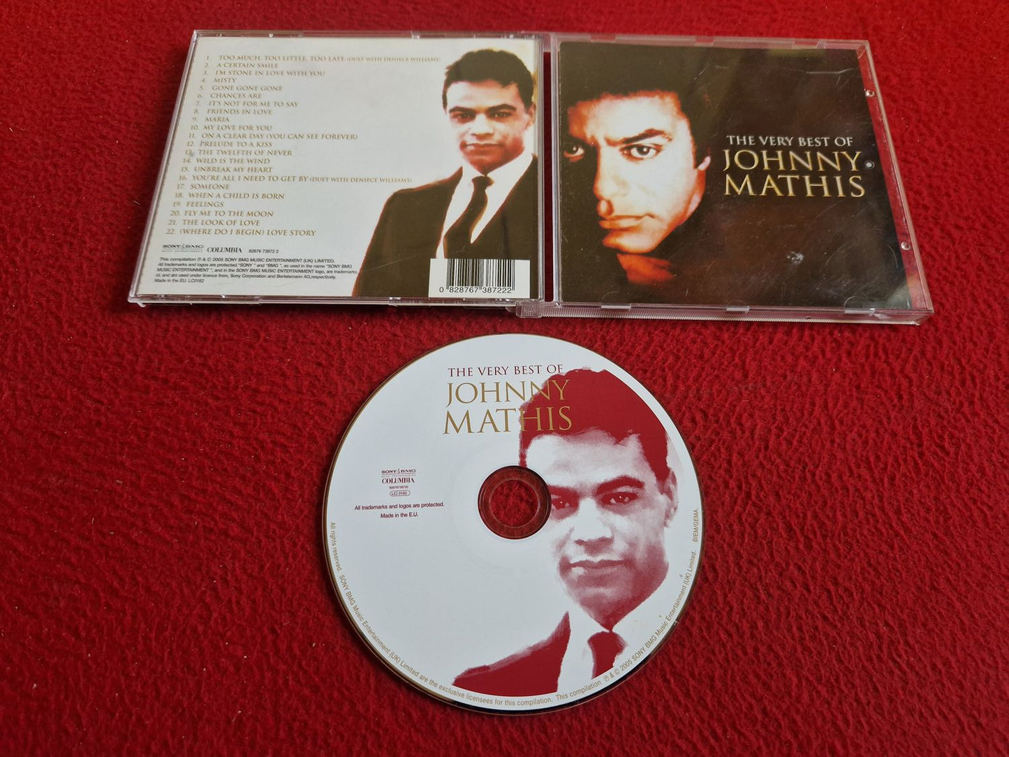 JOHNNY MATHIS THE VERY BEST OF JOHNNY MATHIS CD