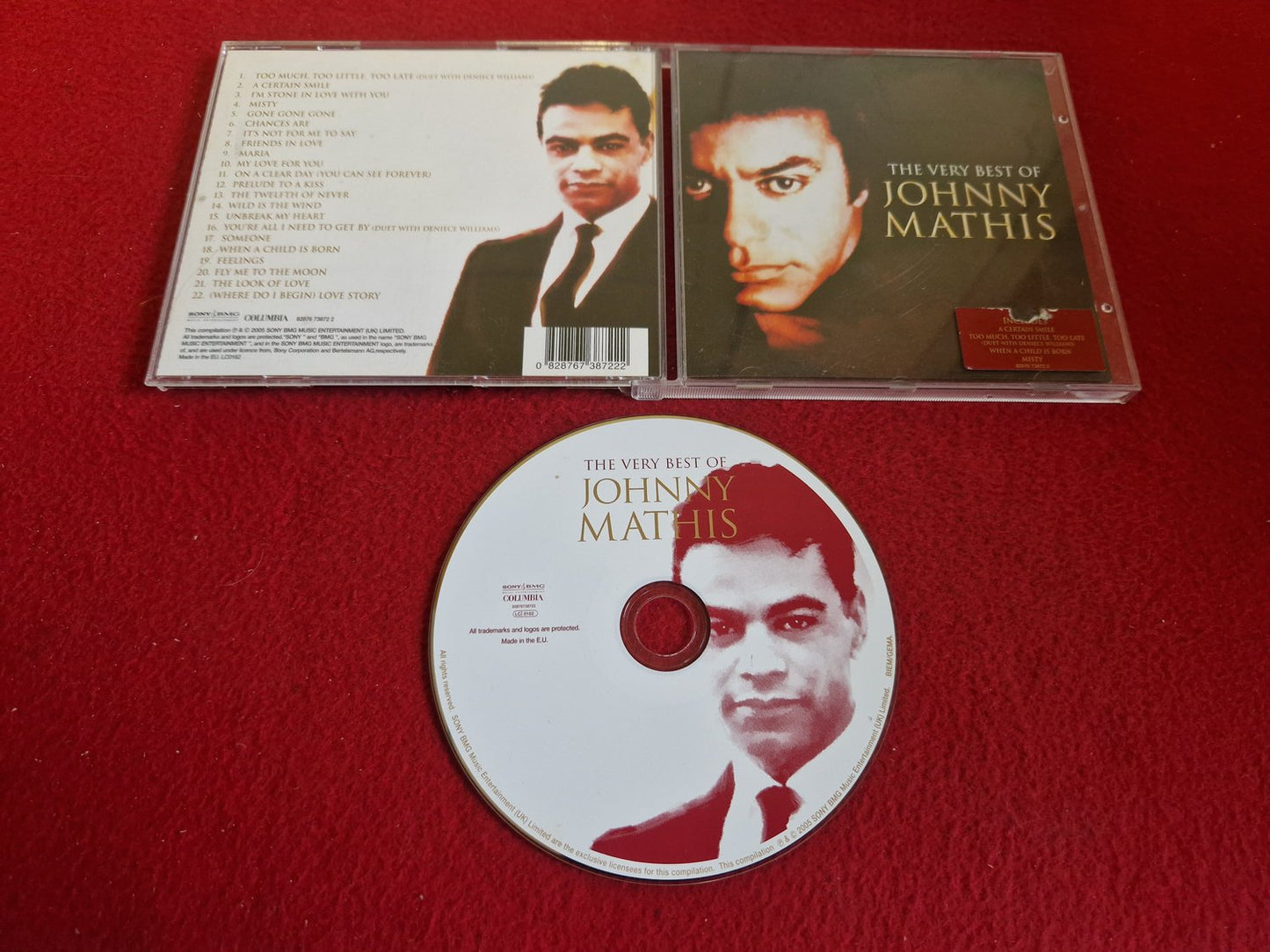 JOHNNY MATHIS THE VERY BEST OF till CD
