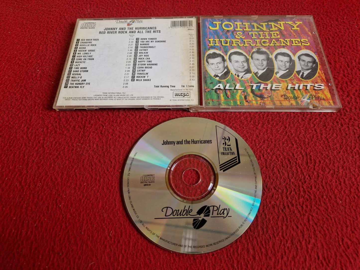JOHNNY & THE HURRICANES ALL THE HITS CD