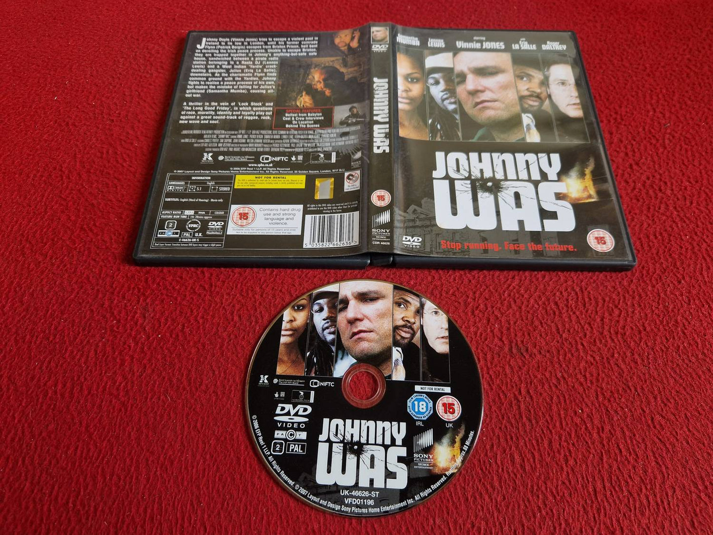 JOHNNY WAS DVD