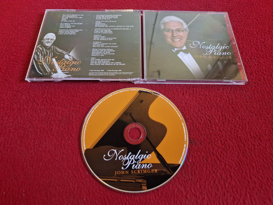 JOHN SCRIMGER NOSTALGIC PIANO CD