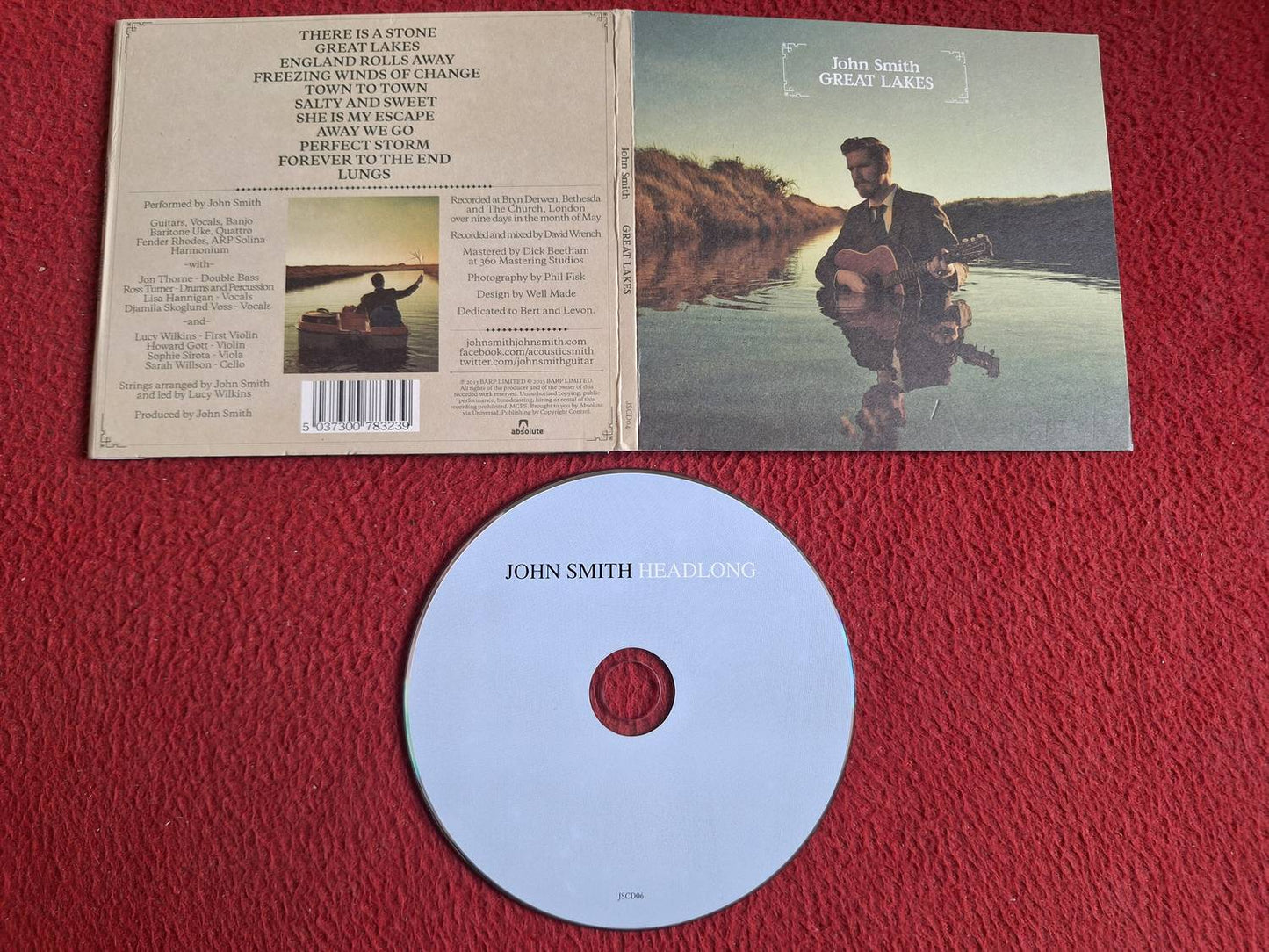 JOHN SMITH GREAT LAKES CD