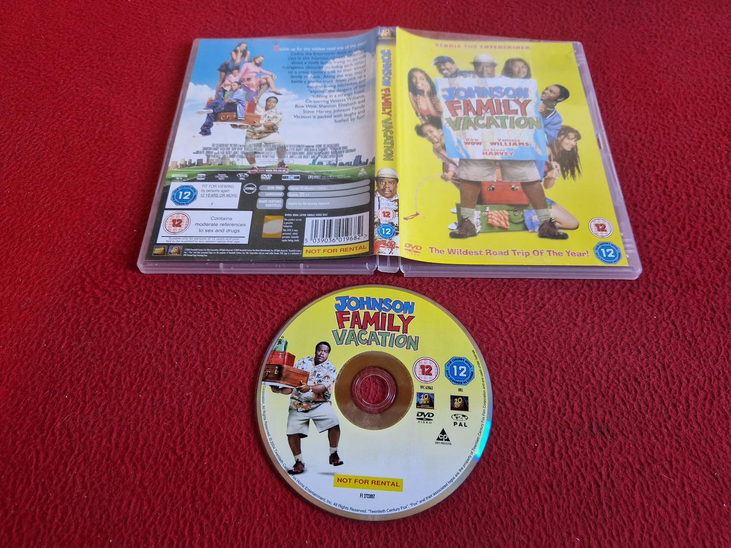 JOHNSON FAMILY VACATION DVD