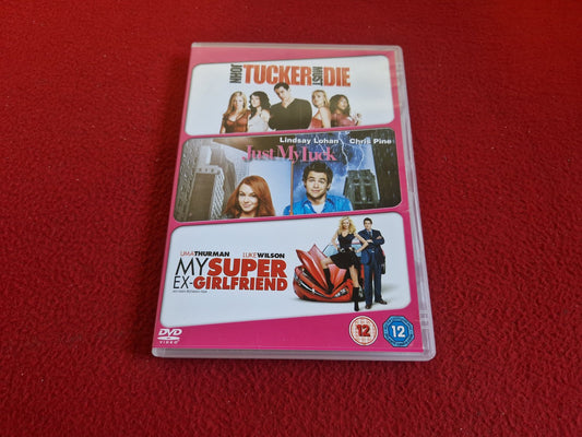 JOHN TUCKER MUST DIE / JUST MY LUCK / MY SUPER EX-GIRLFRIEND BOX DVD