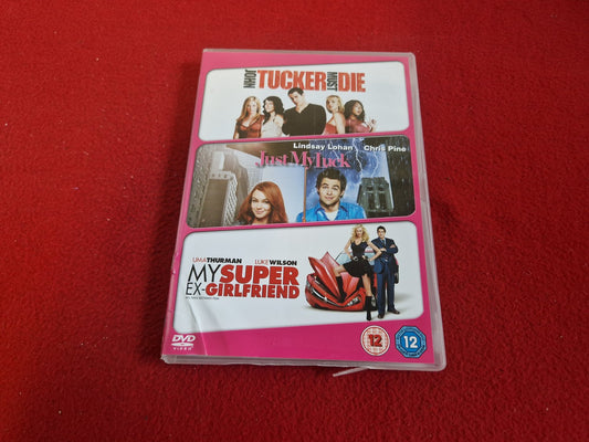 JOHN TUCKER MUST DIE / JUST MY LUCK / MY SUPER EX-GIRLFRIEND BOX till DVD