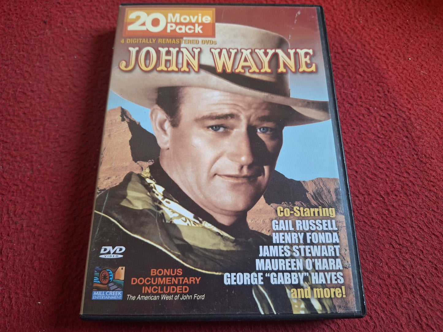 JOHN WAYNE 20 MOVIE PACK [ REGION 1 ] BOX DVD