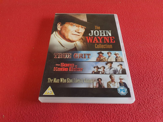 JOHN WAYNE COLL TRUE GRIT / SONS OF KATIE ELDER /MAN WHO SHOT LIBERTY V. BOX DVD