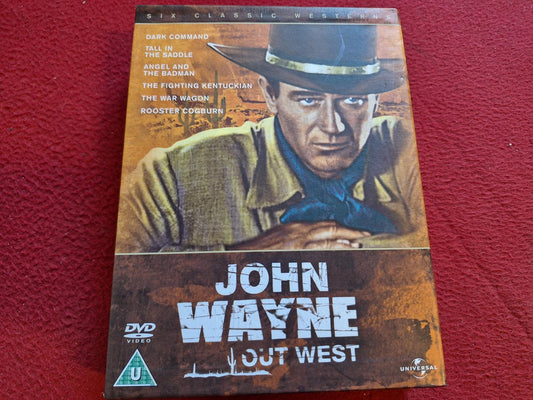 JOHN WAYNE OUT WEST - DARK COMMAND / TALL IN THE SADDLE mfl BOX DVD
