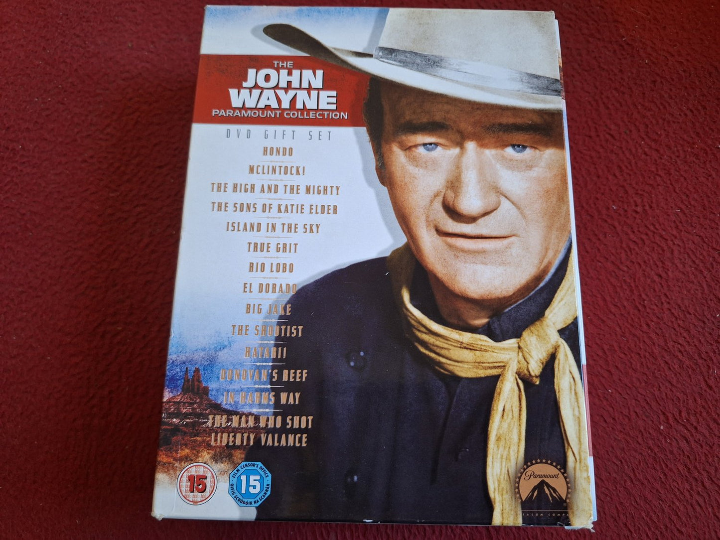 JOHN WAYNE PARAMOUNT COLLECTION - HONDO / MCLINTOCK mfl BOX DVD