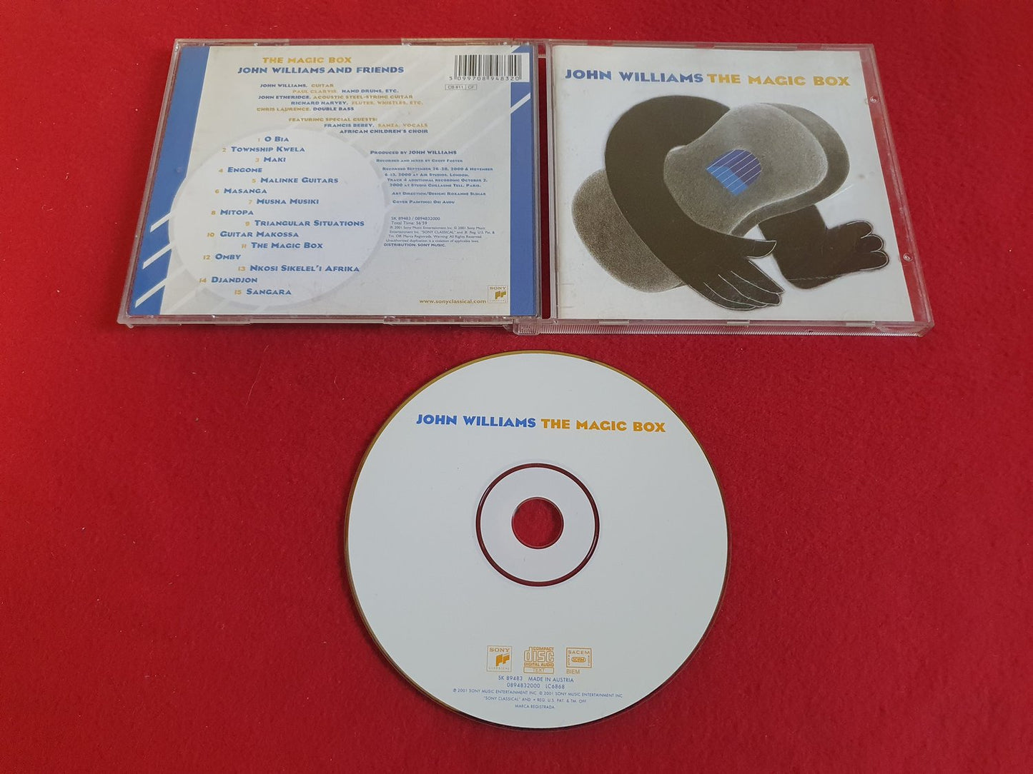 JOHN WILLIAMS THE MAGIC BOX till CD