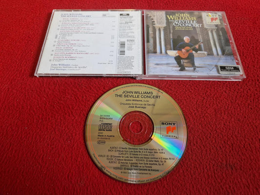 JOHN WILLIAMS THE SEVILLE CONCERT FROM THE ROYAL ALCAZAR PALACE CD