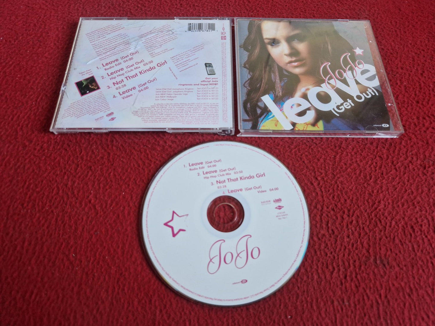 JOJO LEAVE (GET OUT) CD