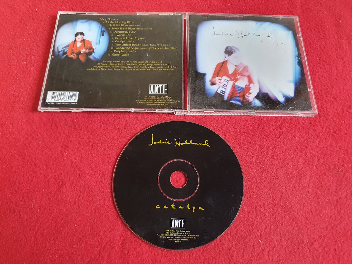 JOLIE HOLLAND CATALPA till CD