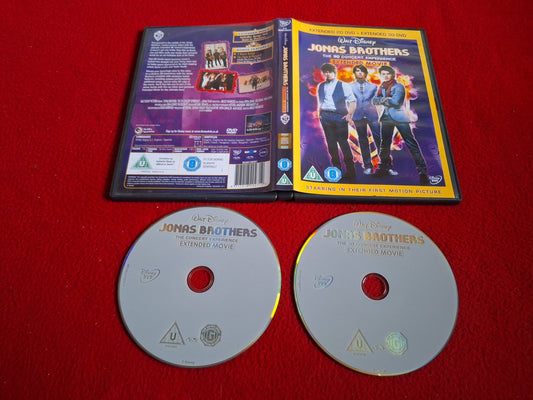 JONAS BROTHERS EXTENDED 2D + 3D MOVIE DVD