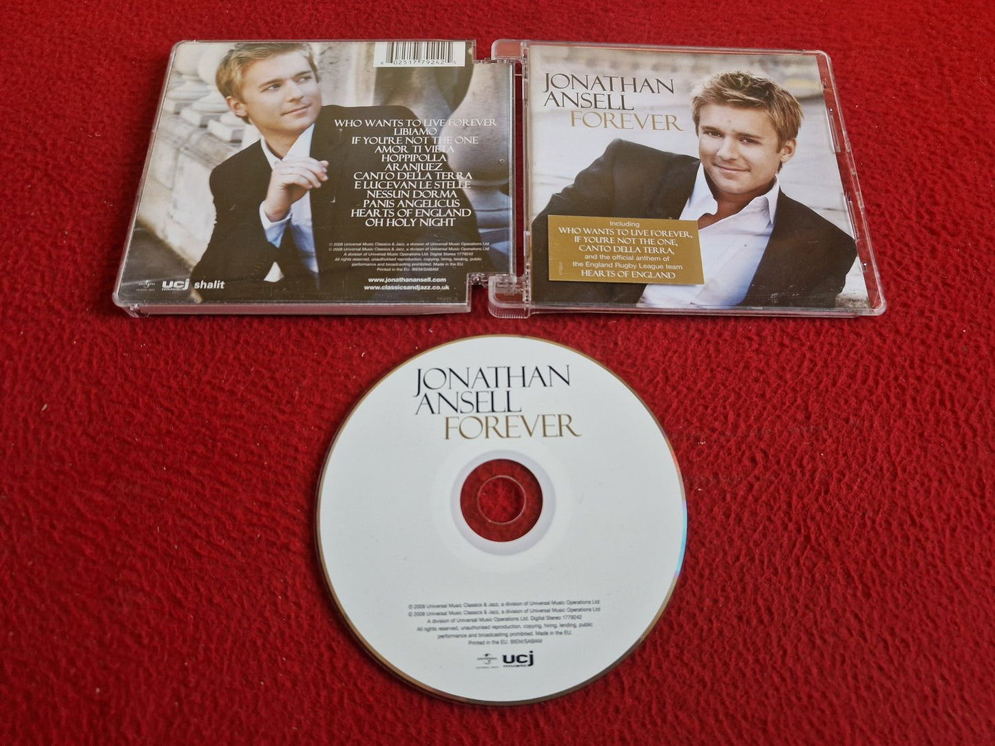 JONATHAN ANSELL FOREVER CD