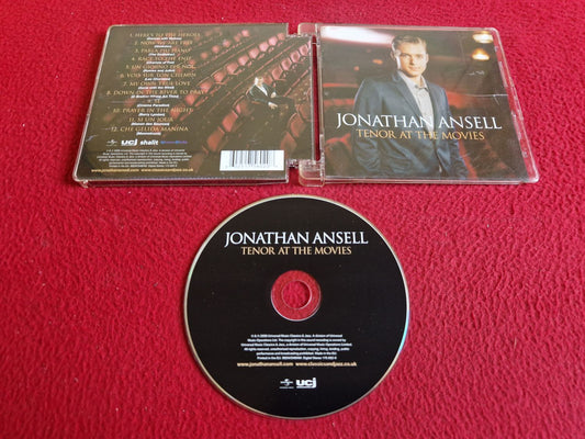 JONATHAN ANSELL TENOR AT THE MOVIES CD
