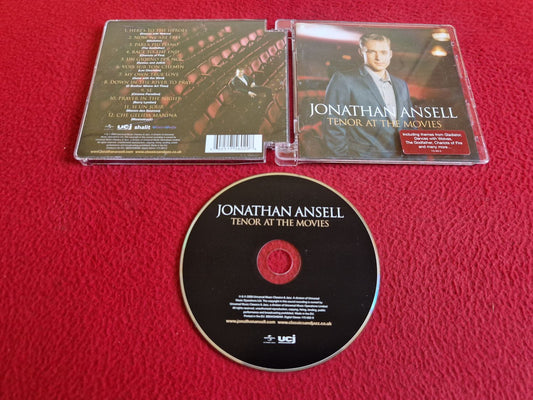 JONATHAN ANSELL TENOR AT THE MOVIES CD