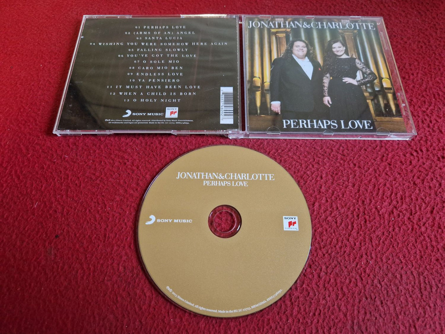 JONATHAN & CHARLOTTE PERHAPS LOVE CD