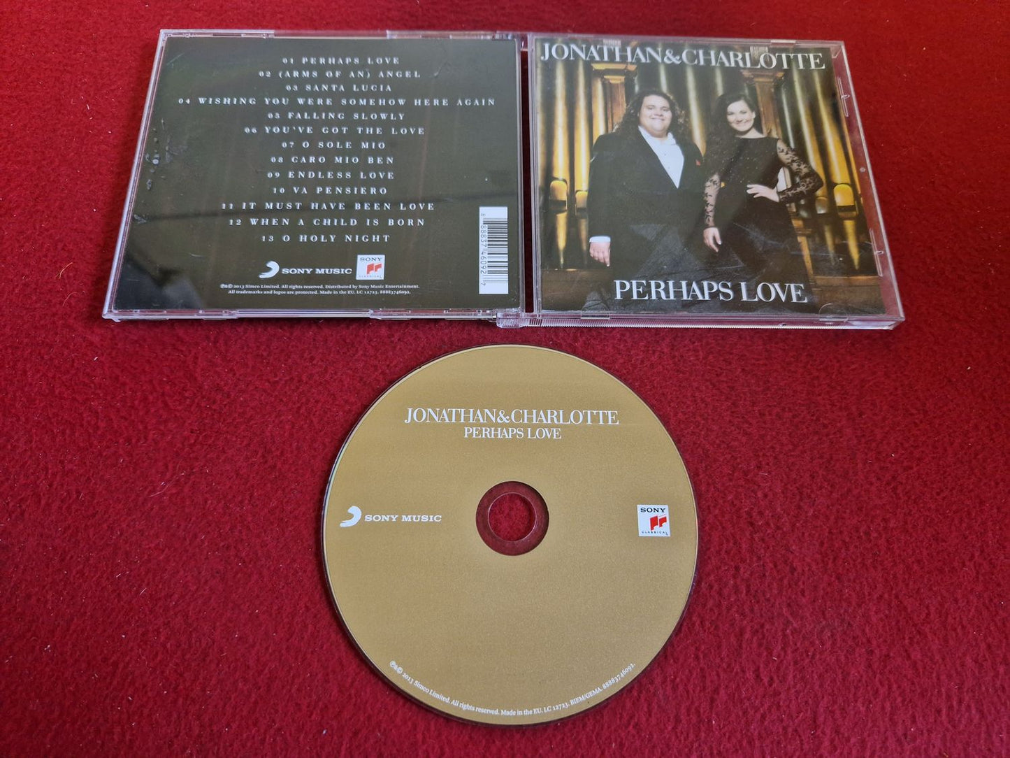JONATHAN & CHARLOTTE PERHAPS LOVE till CD