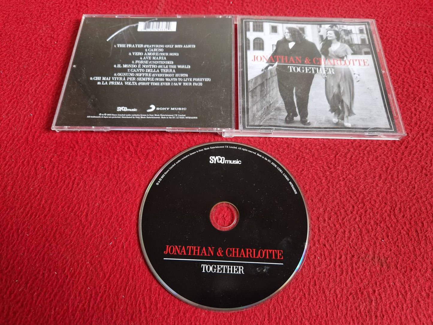 JONATHAN & CHARLOTTE TOGETHER CD