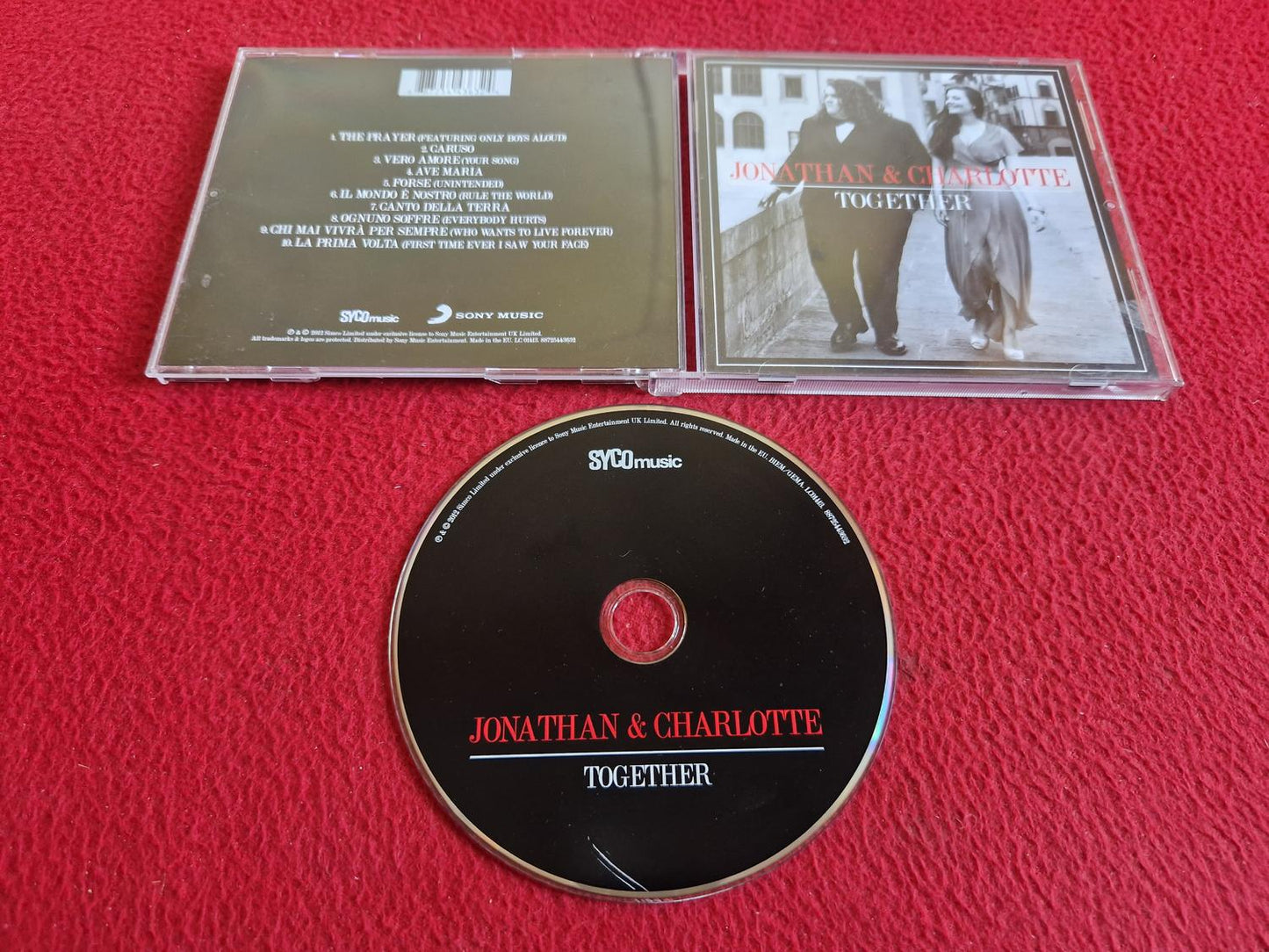 JONATHAN & CHARLOTTE TOGETHER CD