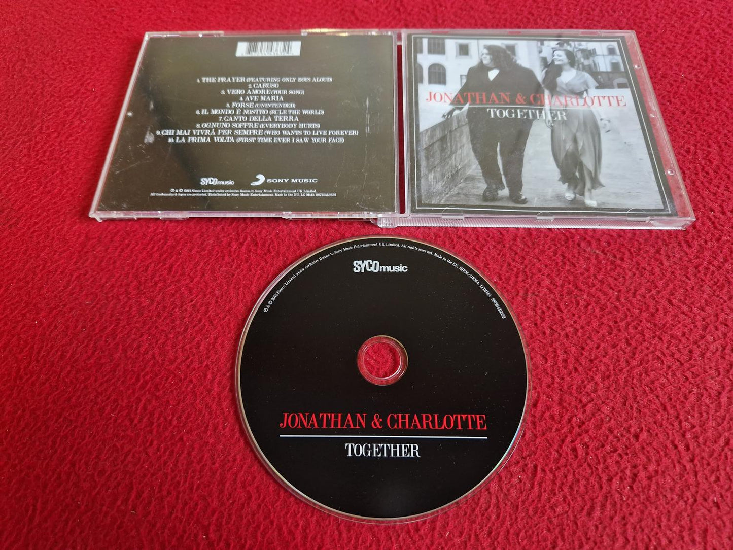 JONATHAN & CHARLOTTE TOGETHER CD