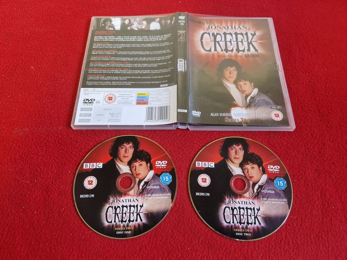 JONATHAN CREEK DVD