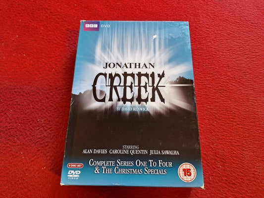 JONATHAN CREEK SERIES 1 - 4  & THE CHRISTMAS SPECIALS BOX DVD