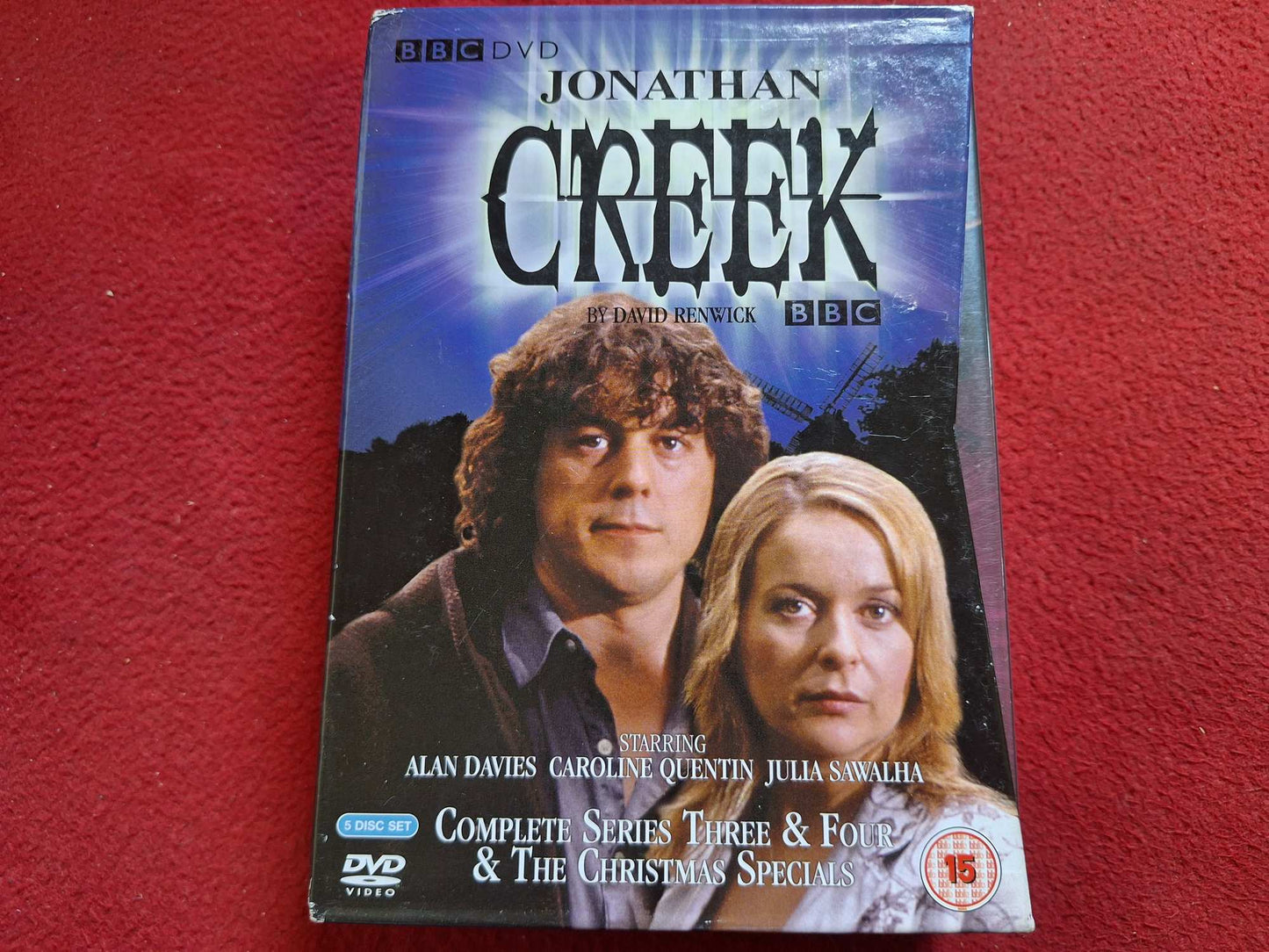 JONATHAN CREEK SERIES 3 & 4 & THE CHRISTMAS SPECIALS BOX DVD