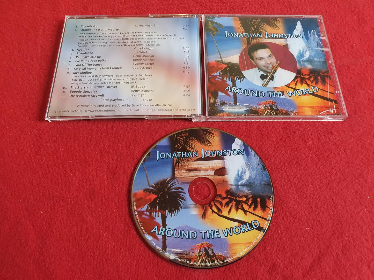 JONATHAN JOHNSTON AROUND THE WORLD till CD