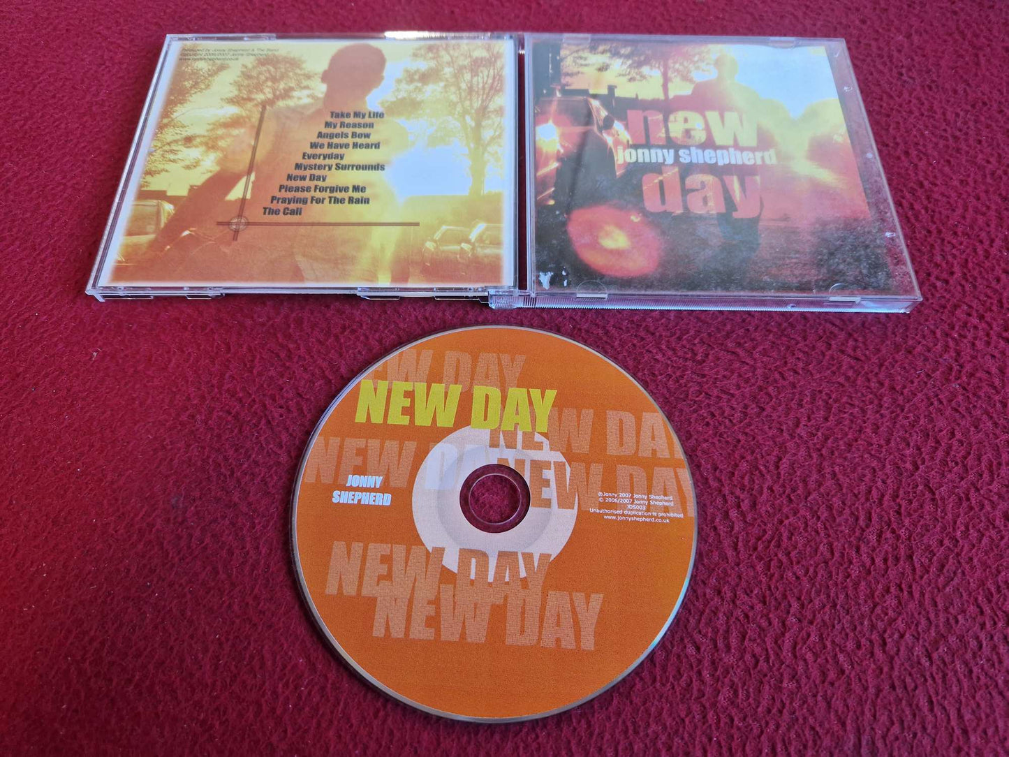 JONNY SHEPHERD NEW DAY CD