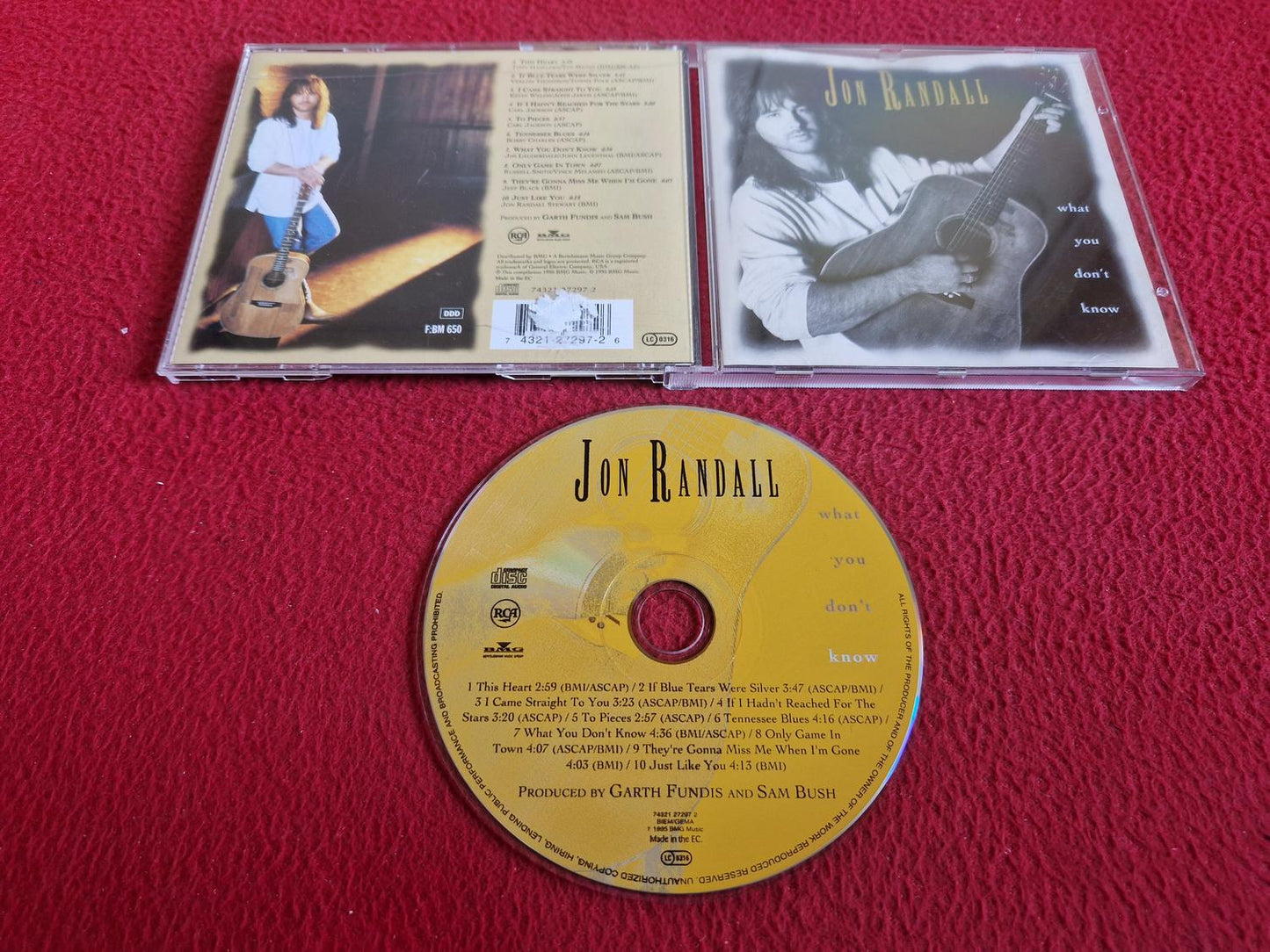 JON RANDALL WHAT YOU DON'T KNOW CD