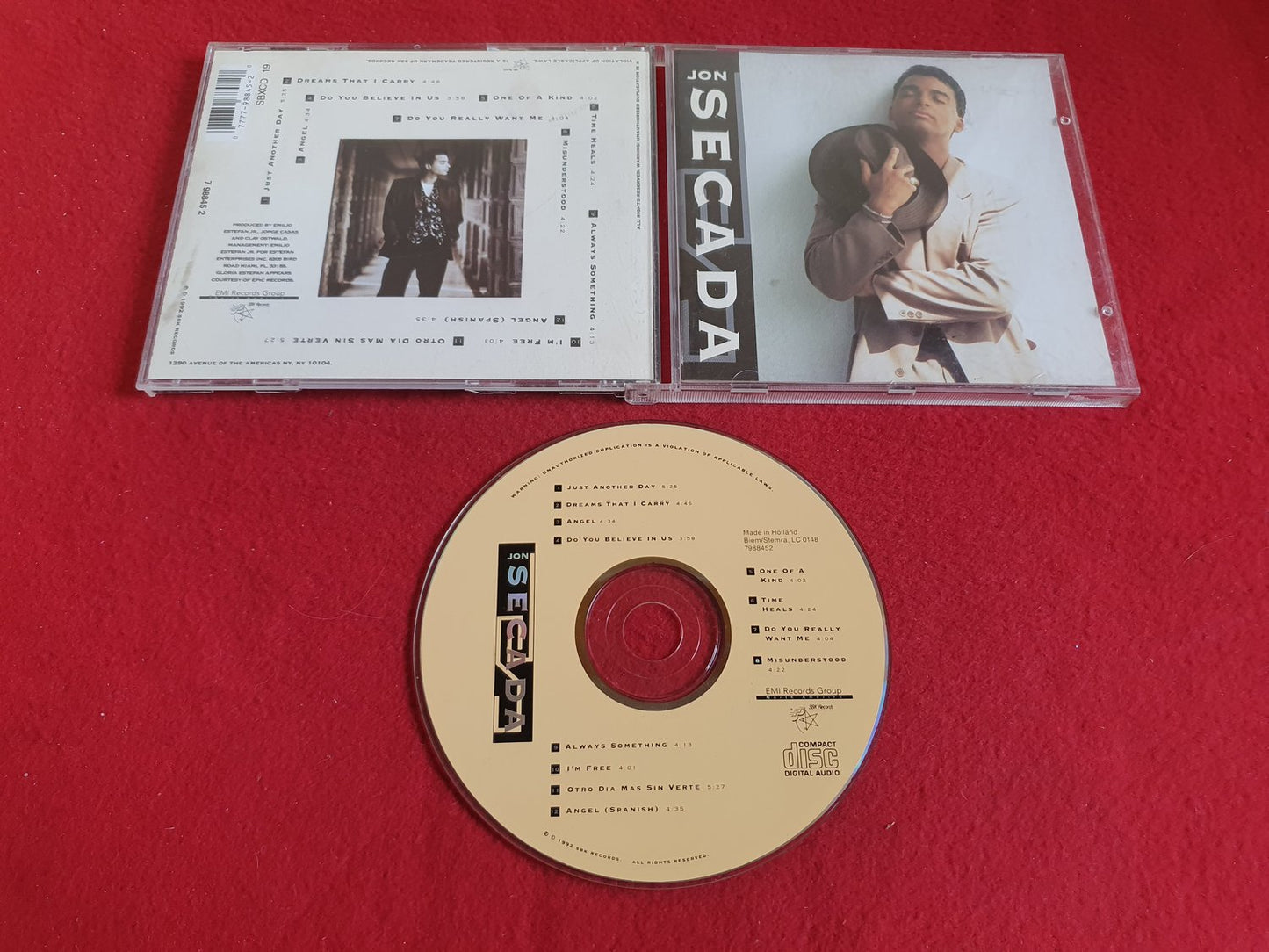 JON SECADA - JON SECADA till CD