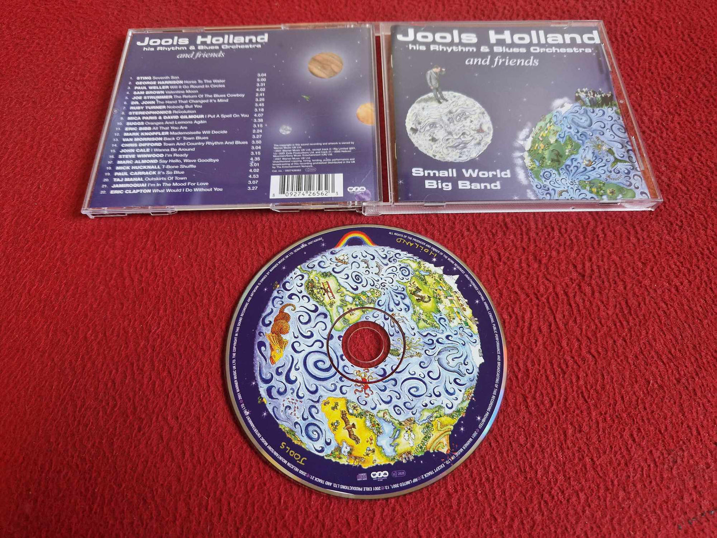 JOOLS HOLLAND HIS RHYTHM & BLUES ORCHESTRA AND FRIENDS SMALL WORLD BIG BAND CD