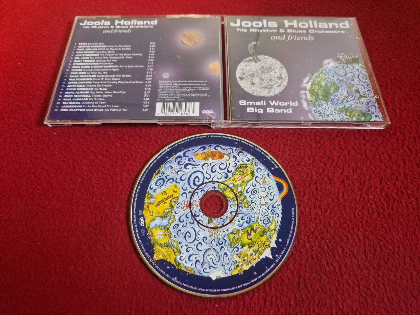 JOOLS HOLLAND HIS RHYTHM & BLUES ORCHESTRA AND FRIENDS SMALL WORLD BIG BAND CD