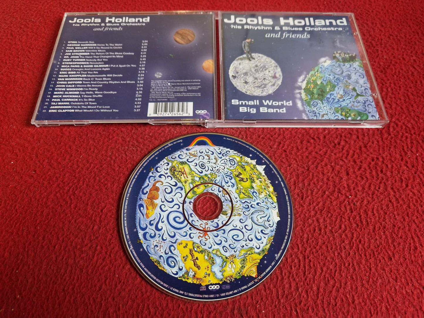 JOOLS HOLLAND & HIS RHYTHM & BLUES ORCHESTRA AND FRIENDS SMALL WORLD BIG BAND CD