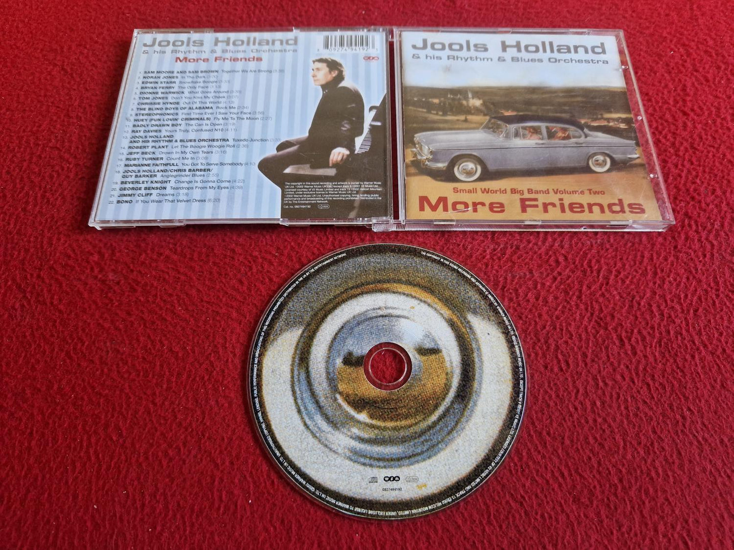JOOLS HOLLAND & HIS RHYTHM & BLUES ORCHESTRA MORE FRIENDS CD