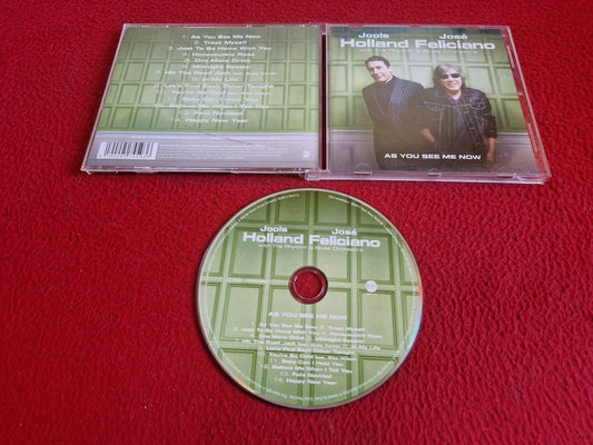 JOOLS HOLLAND JOSE FELICIANO & THE RHYTHM & BLUES ORCHESTRA AS YOU SEE ME NOW CD