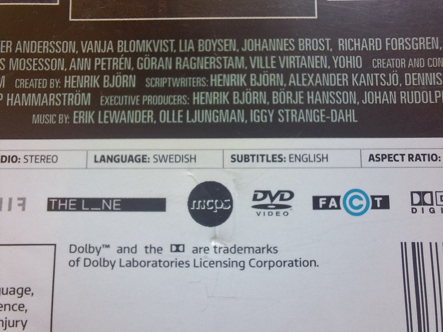 JORDSKOTT SERIE 1 BOX DVD