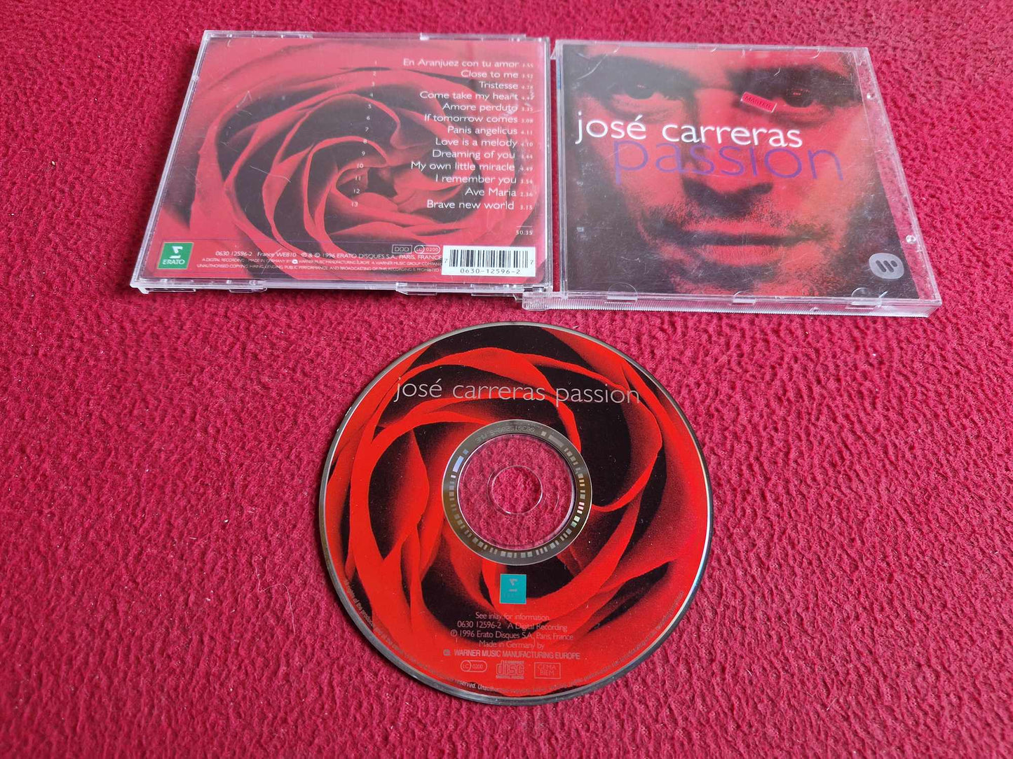 JOSE CARRERAS PASSION CD