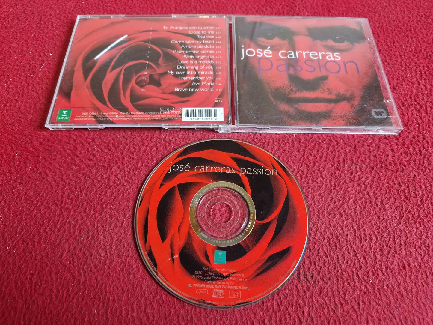 JOSE CARRERAS PASSION CD