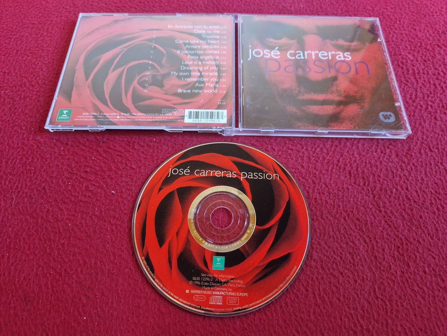 JOSE CARRERAS PASSION CD