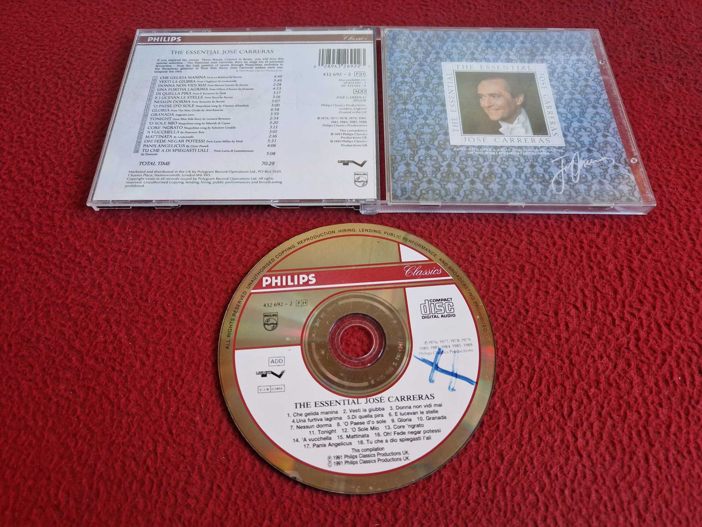 JOSE CARRERAS THE ESSENTIAL CD