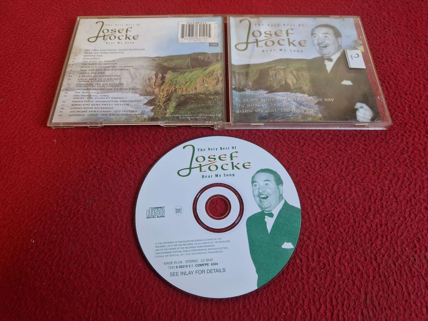 JOSEF LOCKE HEAR MY SONG THE VERY BEST OF CD