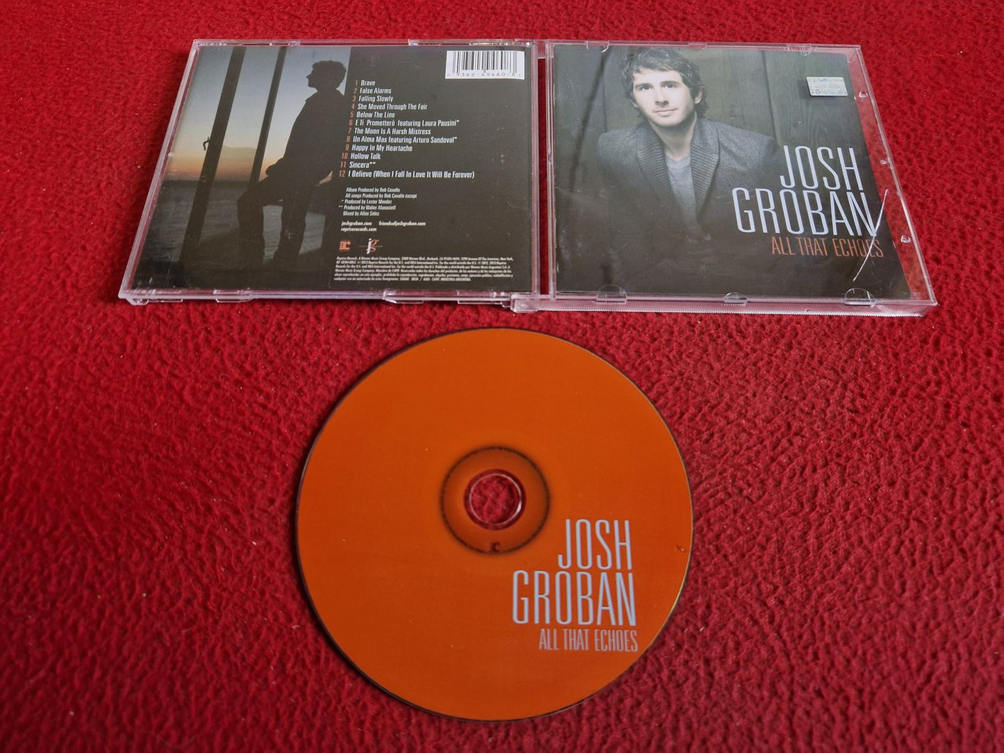 JOSH GROBAN ALL THAT ECHOES CD
