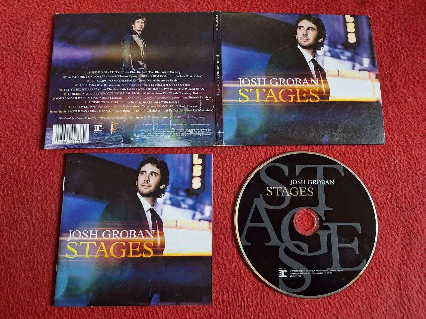 JOSH GROBAN STAGES CD