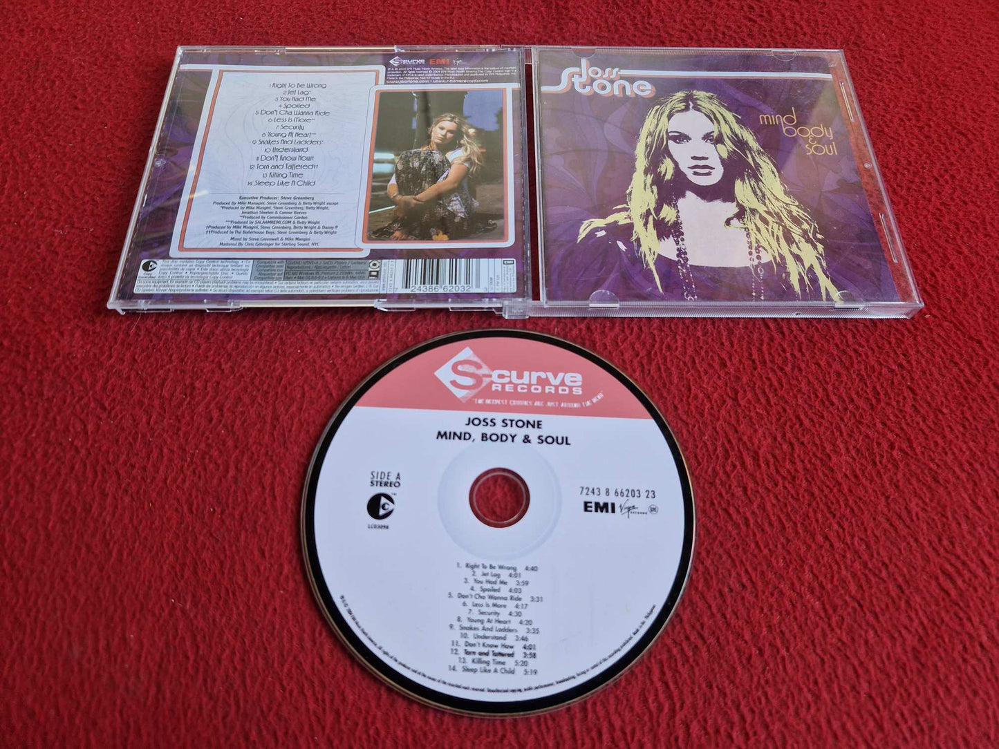JOSS STONE MIND, BODY & SOUL CD