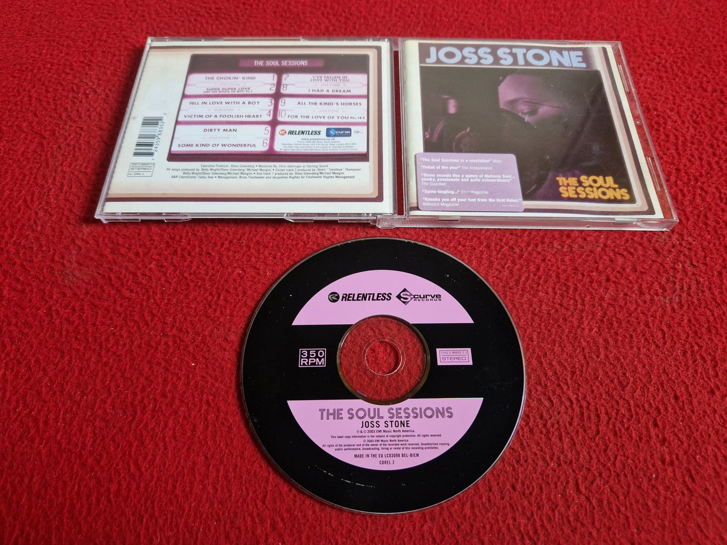 JOSS STONE THE SOUL SESSIONS CD