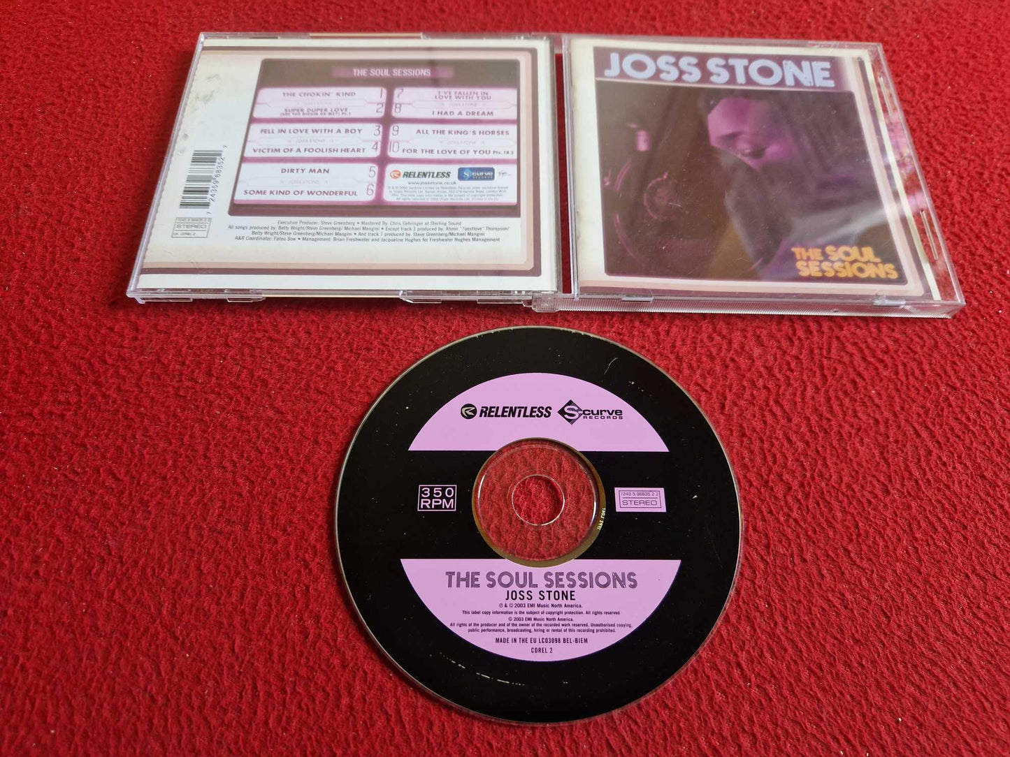 JOSS STONE THE SOUL SESSIONS CD
