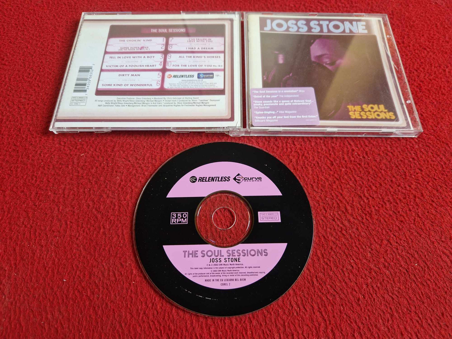 JOSS STONE THE SOUL SESSIONS CD